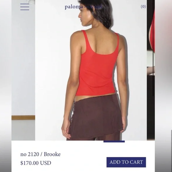 New Paloma Wool Brooke Top - Picture 6 of 9